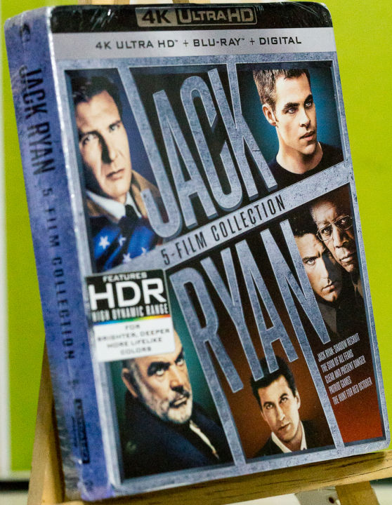 Jack Ryan 5-Film Collection [4K Ultra HD + Blu-Ray + Digital]