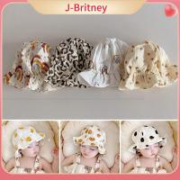 J-BRITNEY หมวกทารกแรกเกิดหมวกปานามาหมวกบัคเก็ตแฮทแบบนิ่มป้องกันรังสียูวีสำหรับเด็กหญิงเด็กชายเจ้าหญิง