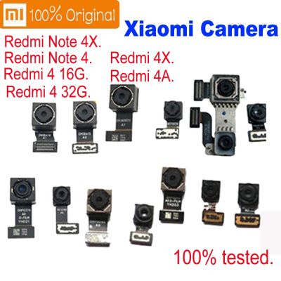 กล้องด้านหลังหลักด้านหน้าหรือใหญ่สายเคเบิ้ลยืดหยุ่นสำหรับ Xiaomi Mi 9T Max2 Redmi Note 5 4 Pro Redmi K20 Note 4 4x Mi5x Mia1
