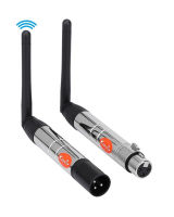 DMX512 ไวเรส DMX (รับ-ส่ง) Dmx Wireless 2.4G ตัวรับ-ส่งสัญญาณDMX (1ชุด 2ตัว)  ตัวรับ-ส่ง Dmx ใช้กับไฟระบบ DMX คอนโทรล DMX