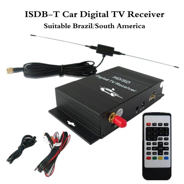 Mobile ISDBT Car Digital TV Tuner for Brazil Peru Chile Argentina etc