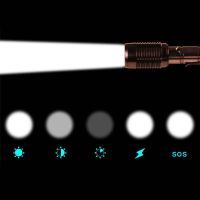 ไฟฉาย 8000 LM XM-L T6 LED ใช้ถ่าน 18650*2 ไม่รวม