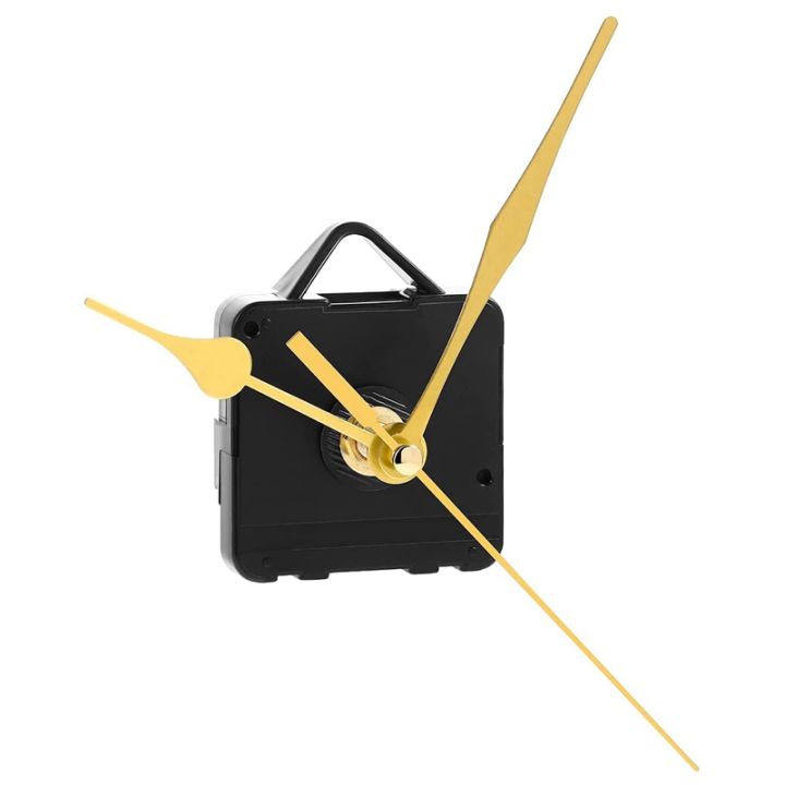 non-ticking-quartz-diy-wall-clock-movement-mechanism-kit-with-3-gold-silent-clock-repair-parts-replacement