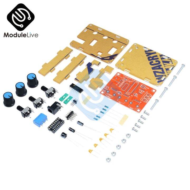 XR2206 DIY Kit Sine Triangle Square Wave Output 1HZ-1MHZ DDS Function ...