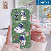 Dienya เคสสำหรับ VIVO Y76 Y76s Y74s 5G,Y36 Y77 Y77E 5G Y78 Y78 5G + 5G IQOO Z6 Lite 5G เคสลายการ์ตูนตุ๊กตาน่ารักหมีมีขอบแบบนิ่มใหม่เคสโทรศัพท์โปร่งใสเนื้อครีมกันกระแทกป้องกันเลนส์กล้องปลอกซิลิโคนใส