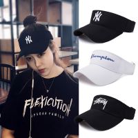 [Spot] Hat women summer Korean version of the tide wild wild tide brand ins capless sun hat sun hat net baseball hat