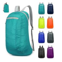 [COD] Folding bag colorful outdoor skin foldable backpack sports light travel large capacity