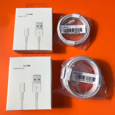 10pcslot,1m3ft E75 Chip 5ic8ic From Foxconn USB Data Sync Charge Cable for iPhone X XS XR MAX 6 7 8 With packing box