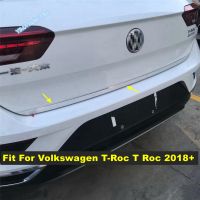 รถจัดแต่งทรงผมด้านหลัง Trunk Tailgate Up หางตกแต่ง Strip สำหรับ Volkswagen T-Roc T Roc 2018-2023อุปกรณ์เสริมภายนอก