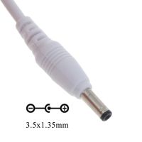 【LZ】 D0ua 1m/2m/3m 5v cabo de alimentação usb a 3.5mm x 1.35mm tambor jack adaptador conector cabo de carregamento não suporta 12 tensão