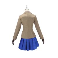 Anime Doki Doki Literature Club Monika Cosplay Costumes Sayori Yuri Natsuki Halloween Costumes For Women Dress Vestido Clothing