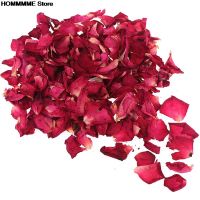 30/50/100g Romantic Natural Dried Rose Petals Bath Dry Flower Petal Spa Whitening Shower Aromatherapy Bathing Supply