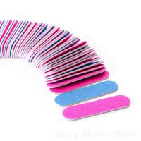 100PCS Professional Double Side Nail File Beauty Care Cosmetic Pedicure Manicure