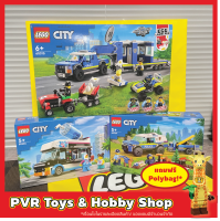 Lego 60315 60384 60369 CITY Police Mobile Command Truck Penguin Slushy Van Mobile Police Dog Training เลโก้ ของแท้
