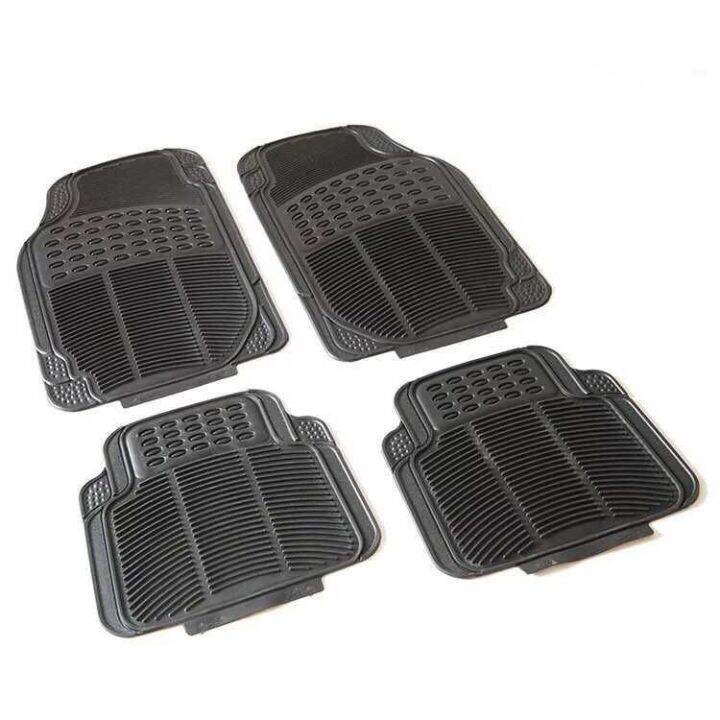 Universal 4 in 1 Car Floor Mat Rubber Lazada PH
