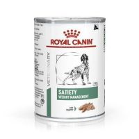 Royal Canin Satiety Weight Management 410 กรัม. สำหรับสุนัข 1 ปีขึ้นไปที่ต้องการควบคุมน้ำหนัก [ยกแพ็ค 12 กระป๋อง]