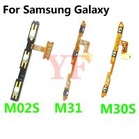 สำหรับ Samsung Galaxy M10S M30S M11 M21 M02S M21S M10 20 30 40ปุ่มเปิดปิดสายเคเบิลงอได้ปริมาณ Swich สายเคเบิลงอได้อะไหล่ LPX3763พี