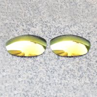 ✠ Wholesales E.O.S Polarized Enhanced Replacement Lenses for Oakley Monster Dog Sunglasses - 24K Gold Polarized Mirror