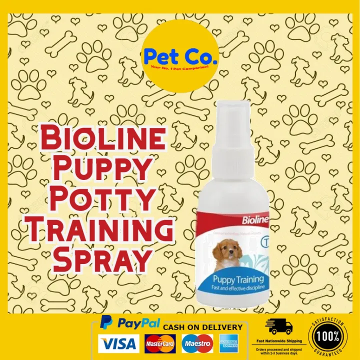 [PuppyMUSThaves] Bioline Puppy Potty Training Spray (Poop and Pee