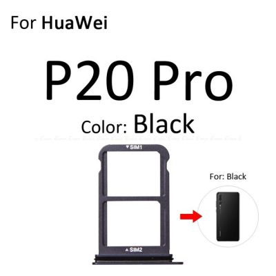 【✴COD✴】 anlei3 เครื่องอ่านตัวเชื่อมอะแดปเตอร์ช่องเสียบถาดซิม Sd การ์ดขนาดเล็กสำหรับ Huawei P20 Pro Lite ที่จับภาชนะอะไหล่ทดแทน