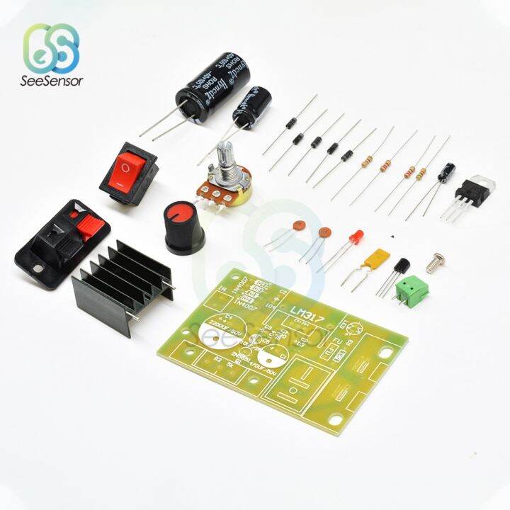 DIY Kit LM317 DC/AC to DC Step Down Power Supply Module Adjustable