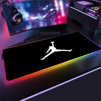 Basketball RGB Large Gaming Mousepad LED Backlit Carpet Big Mause Pad Game Keyboard Mouse Pad Gamer Desk mat Computer Mice Mat