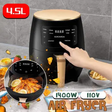 Stainless Steel Single Tank 1.5L Electric Deep Fryer Smokeless