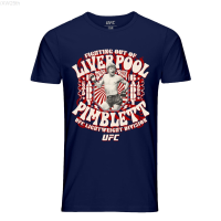 2023 NEW Ufc Paddy Pimblett Baddy Live Mens T-shirt, Dark Grey, Scouse Power, Dark Blue fashion