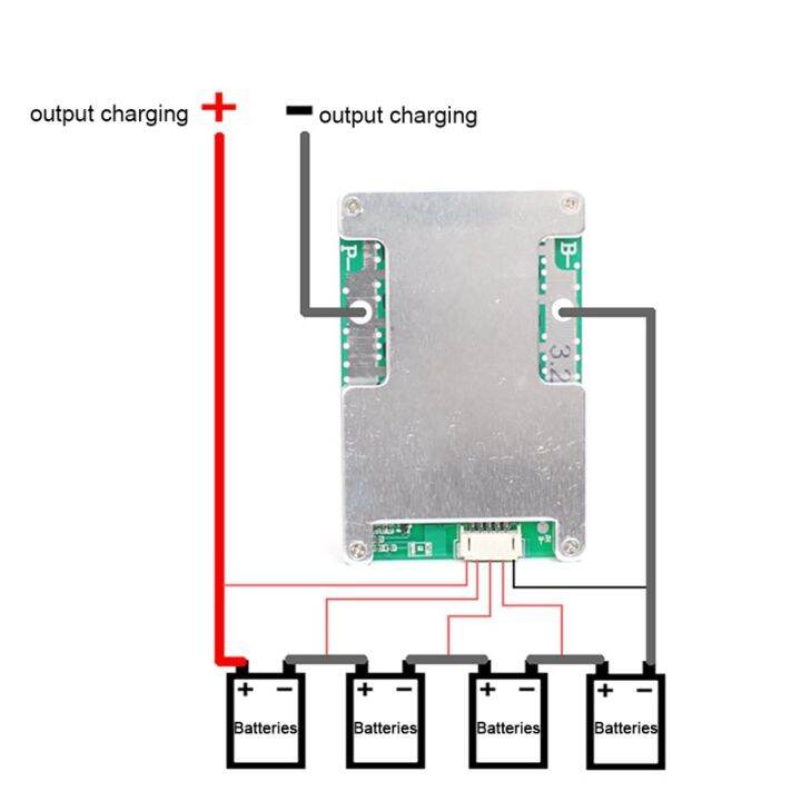 2x-4s-lithium-battery-protection-board-12-8v-120a-bms-lithium-iron-phosphate-battery-charger-protection-board