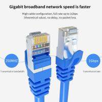 Rj45 Network Cable 100m/1000mbps Eia/tia-568 Category 6 Patch Stranded Cable Up To 1000mbps/gigabit Ethernet Speed High Quality Cables