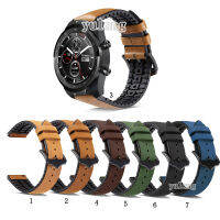 22มม.สายนาฬิกาซิลิโคนสำหรับTicwatch Pro 3 E2 S2 GTX