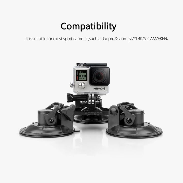 tri-angle-suction-cup-mount-9cm-with-360-degree-rotation-head-tripod-mount-for-gopro-hero-5-4-3-for-xiaomi-for-yi-vp525l