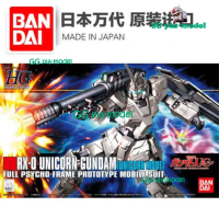 GG Gμndam Bandai HGUC 101โหมดยูนิคอร์นถึง RX-0 1/144ยูนิคอร์น