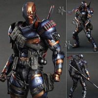 Figma ฟิกม่า Figure Action Play arts kai Exclusive Metallic Deathstroke Batman Arkham Origins Ver แอ็คชั่น ฟิกเกอร์ Anime อนิเมะ การ์ตูน มังงะ สามารถขยับได้ Doll ตุ๊กตา manga Model โมเดล