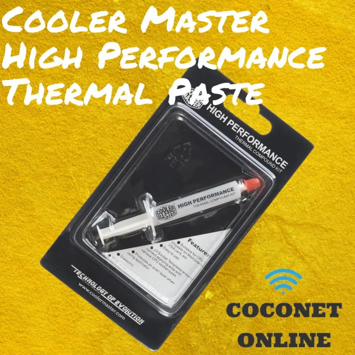 COOLER MASTER THERMAL COMPOUD KITWHITE THERMAL PASTE Cooler Master
