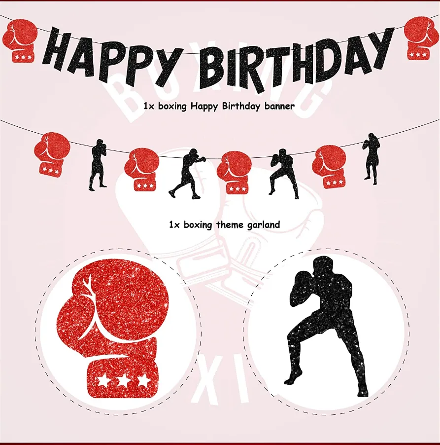 Discover 139+ boxing decorations party city latest seven.edu.vn