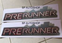 BP. สติ๊กเกอร์ PRERUNNER VIGO ติดข้างท้ายกระบะ TOYOTA VIGO ปี2005 รุ่น1 (1ชุดมี2ชิ้น)