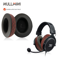 NullMini Replacement Earpads สำหรับ Fnatic React Headphones Sleeve Cooling Gel Headset Earmuffs