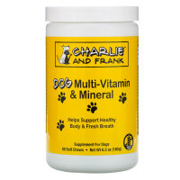 Charlie &amp; Frank, Dog Multi-Vitamin &amp; Mineral, Supports Fresh Breath, 60 Soft Chews