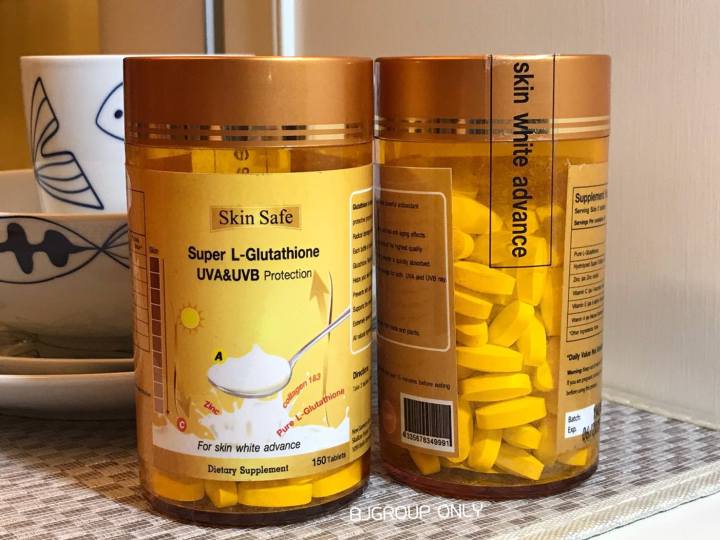 Skin Safe Glutethaione 150 เม็ด Exp.03/2025