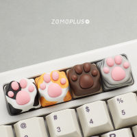 ZOMO 3D Cat Claw Keycap Multi-color Cute Creative Mechanical Keyboard ABS Silicone Keycaps Original Design