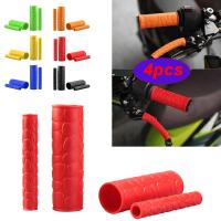 Hot Sale 4PC handlebar grips cover Universal Motorcycle Grips Handlebar Soft Rubber Bar Brake Handle Silicone Sleeve