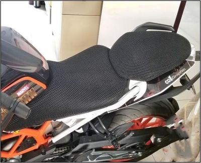 Duke200 Duke390 Scooter Bike Mesh Seat Cover Cushion Pad Guard Heat Insulation Breathable Sun-Proof Net For  KTM Duke 200 390