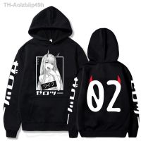 Aolzbiip49h อะนิเมะDarlingในFranxx Hoodie 2 พิมพ์เสื้อแขนยาวผู้ชาย/ผู้หญิงเสื้อ