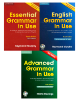 E-Book | Set หนังสือเรียนภาษาอังกฤษแกรมม่า 3 เล่ม (ระดับเริ่มต้น/กลาง/สูง) เรียนด้วยตนเอง Grammar in Use (English Version) ไม่มี CD Audio PDF file only