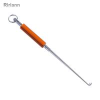 RIRIANN อุปกรณ์ตกปลาแบบถอด Peralatan Pancing ได้อย่างรวดเร็วแบบพกพาสเตนเลสสตีลตัวถอดตะขอตะขอแยกได้อย่างปลอดภัยตัวถอดเครื่องตัดตะขอเกี่ยวตกปลาจับปลาตะขอตกปลาได้