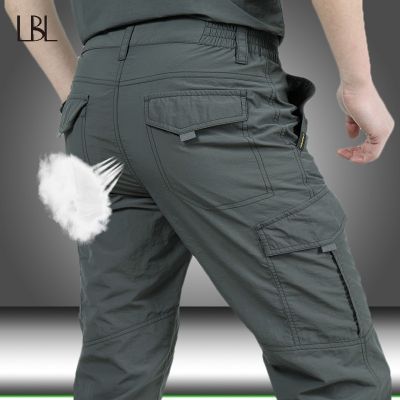 CODff51906at Tactical Pants Men Summer Casual Army Military Style Trousers Mens Cargo Pants Waterproof Quick Dry Trousers