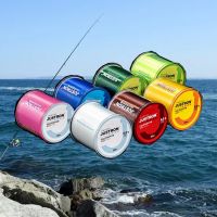 ℗ Japan 500m Nylon Fishing Line Super Strong Monofilament Abrasion Fishing Line Fluorocarbon Sinking