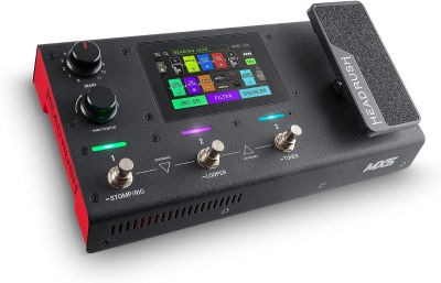 HeadRush MX5 - Guitar Amp and Multi Effect Modelling Processor with Touch Screen, Expression Pedal, Looper, Audio Interface for Guitarists and Bassists