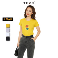 Áo phông nữ in hoạ tiết hình TEZO, năng động thoải mái 2204APOT16 thumbnail
